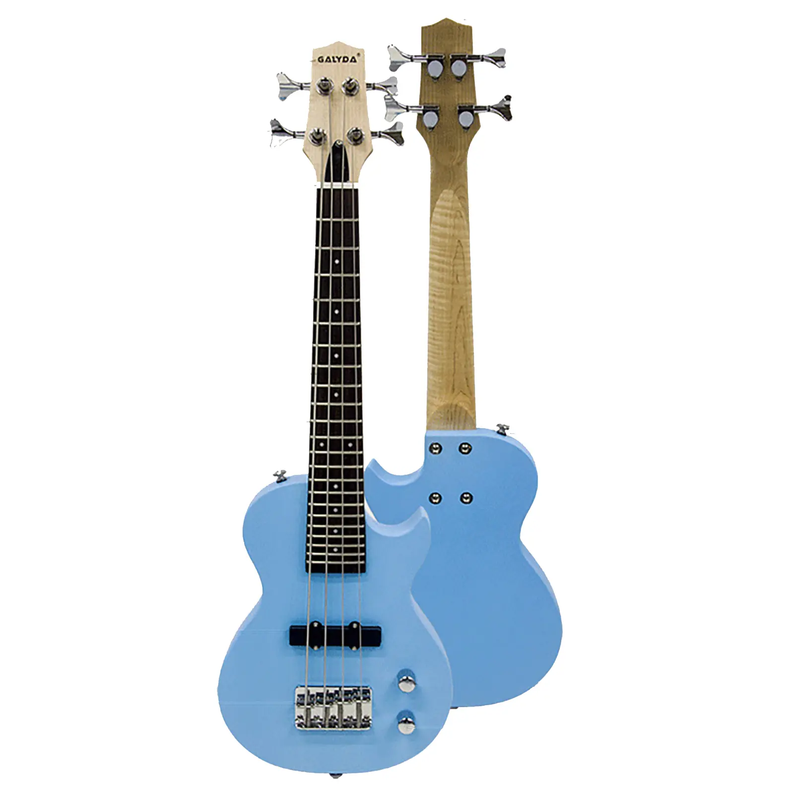 High Quality 4 Strings Electric Bass Guitar, Colourful 30 Inch Bassguitar, Children Bass Mini Guitar,Portable Travel Bass