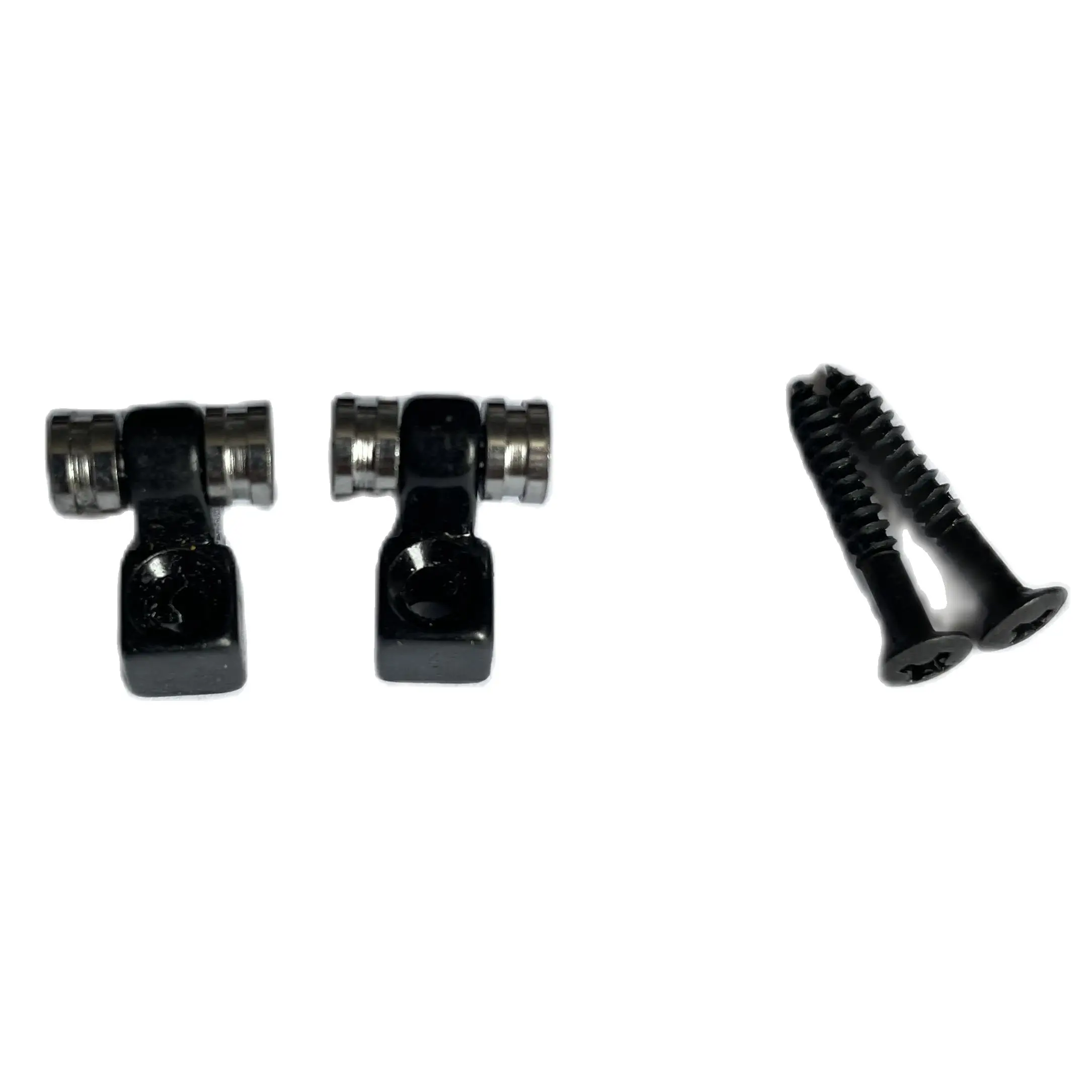1Pcs/2Pcs Electric Guitar Roller String Trees Retainer Mounting Tree Guide with Screws Silver Black 2 Color Guitar Accessories