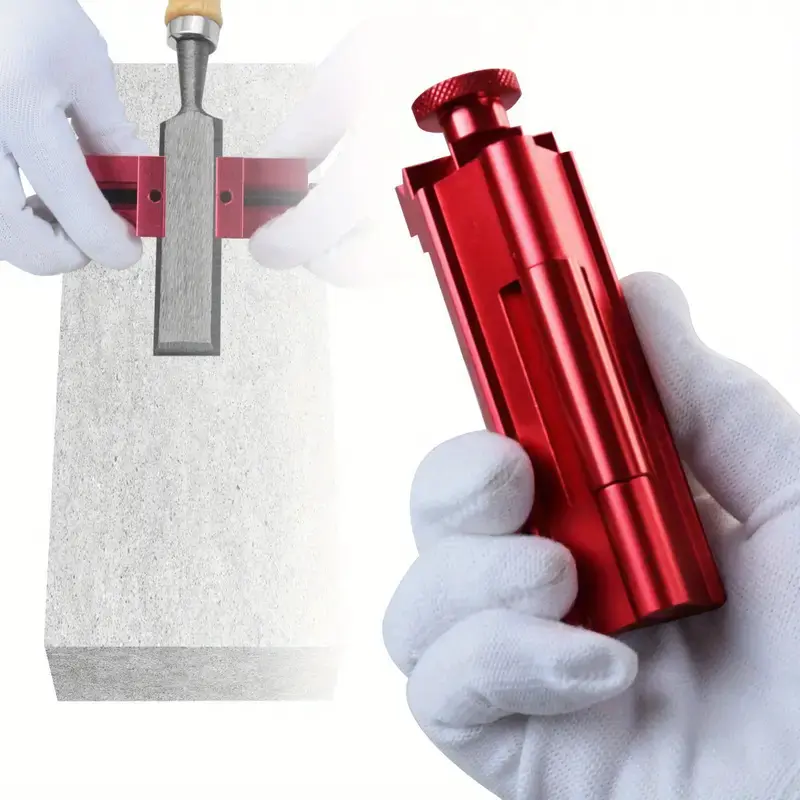 Honing Guide Tools Chisel Sharpening Jig Kit Sharpening Holder Of Whetstone For Woodworking For 5-56mm Size Chisel And Planer