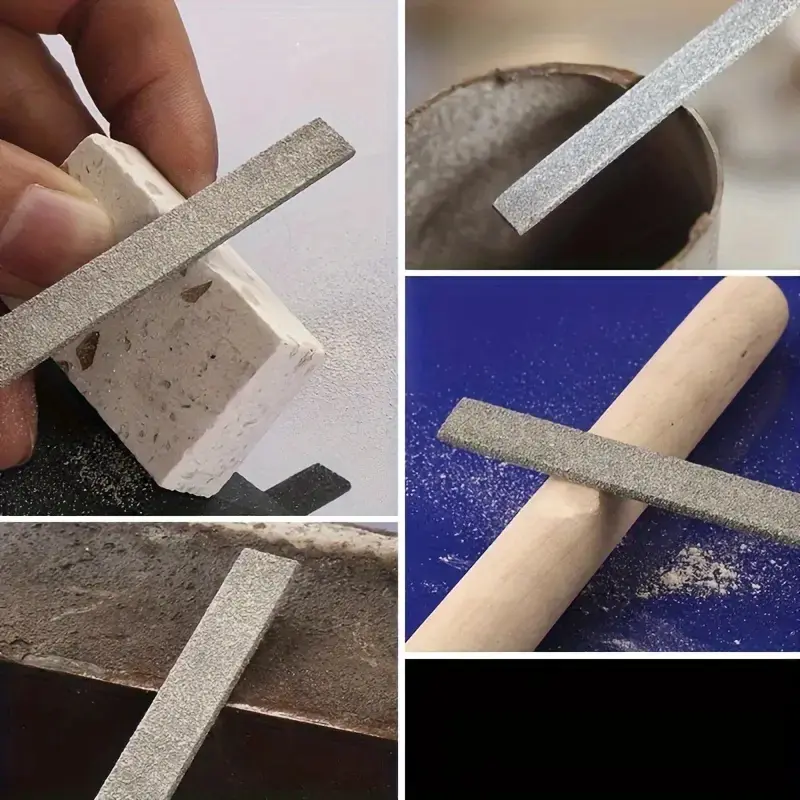 10pcs Diamond Mini Needle File Set Perfect For Ceramic Crafts Woodworking Jewelry Polishing And Carving Precision Hand Tools