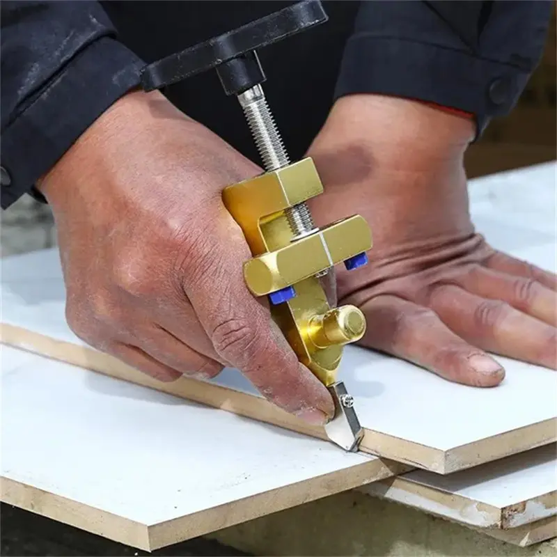 2 In 1 Glass Ceramic Tile Cutter Opener Breaker Pliers Tile Wheel Diamond Roller Cutting Manual Diamond With Knife Hand Tools