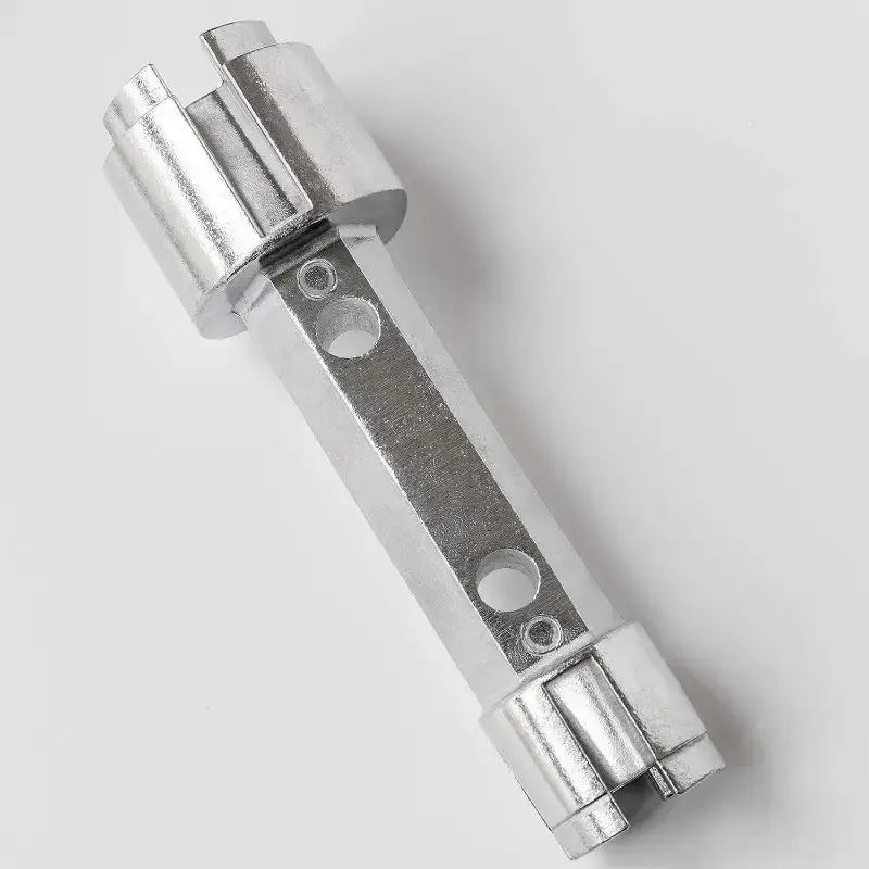 1pc Aluminum Alloy Dual-Ended Tub Drain Remover Wrench Dual Ended Dumbell Wrench Remover Repair Tools Bathroom Accessories