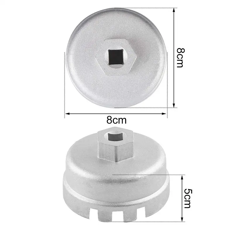 1pc Professional Aluminum Alloy Oil Filter Wrench For Toyota Highlander RAV4 Lexus Oil Filter Removal Tool Car Repair Tools