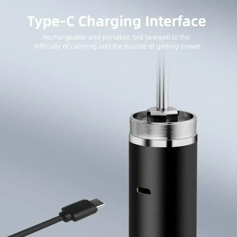 USB Cordless Electric Soldering Iron Kit Set Rechargeable Battery Portable Home Welding Pen Repair Tools