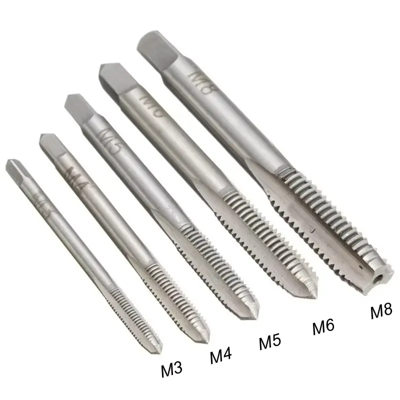 New Machinist Tool Thread Metric Plug Adjustable Wrench M3-M8 Machine Screw Ratchet Tap Holder Wrench Silver