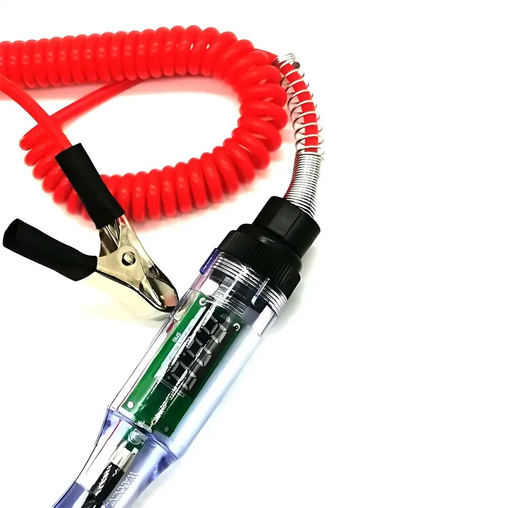 1pc Auto Circuit Tester Truck Voltage Tester Circuit DC 6V 12V 24V Probe Pen Light Bulb Automobile Diagnostic Tool Auto Repair
