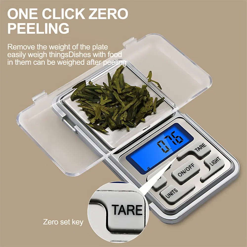 Portable Mini Jewelry Scale High Precision Antique Electronic Weighing Tea Household Gold Weight