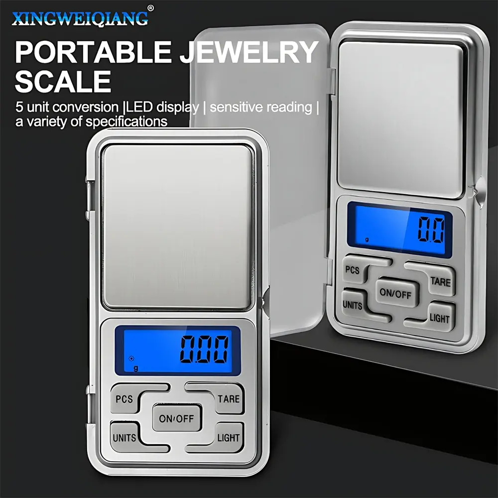 Portable Mini Jewelry Scale High Precision Antique Electronic Weighing Tea Household Gold Weight