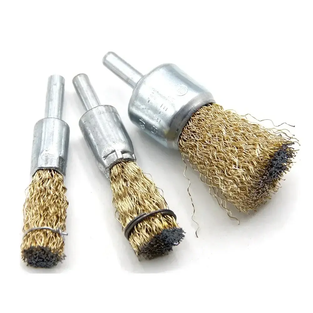 5Pcs Wire Brush Set Grinding Wheel Rust Removal Polishing Brush for Electric Grinder Drill Reliable Tool Accessories