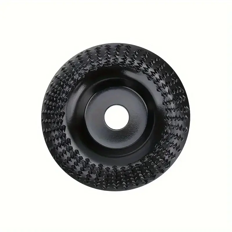 1Pc 4Inch Wood Grinder Wheel Disc, Wood Shaping Wheel, Grinding Wheel Carving Abrasive Disc for Woodworking Grinders