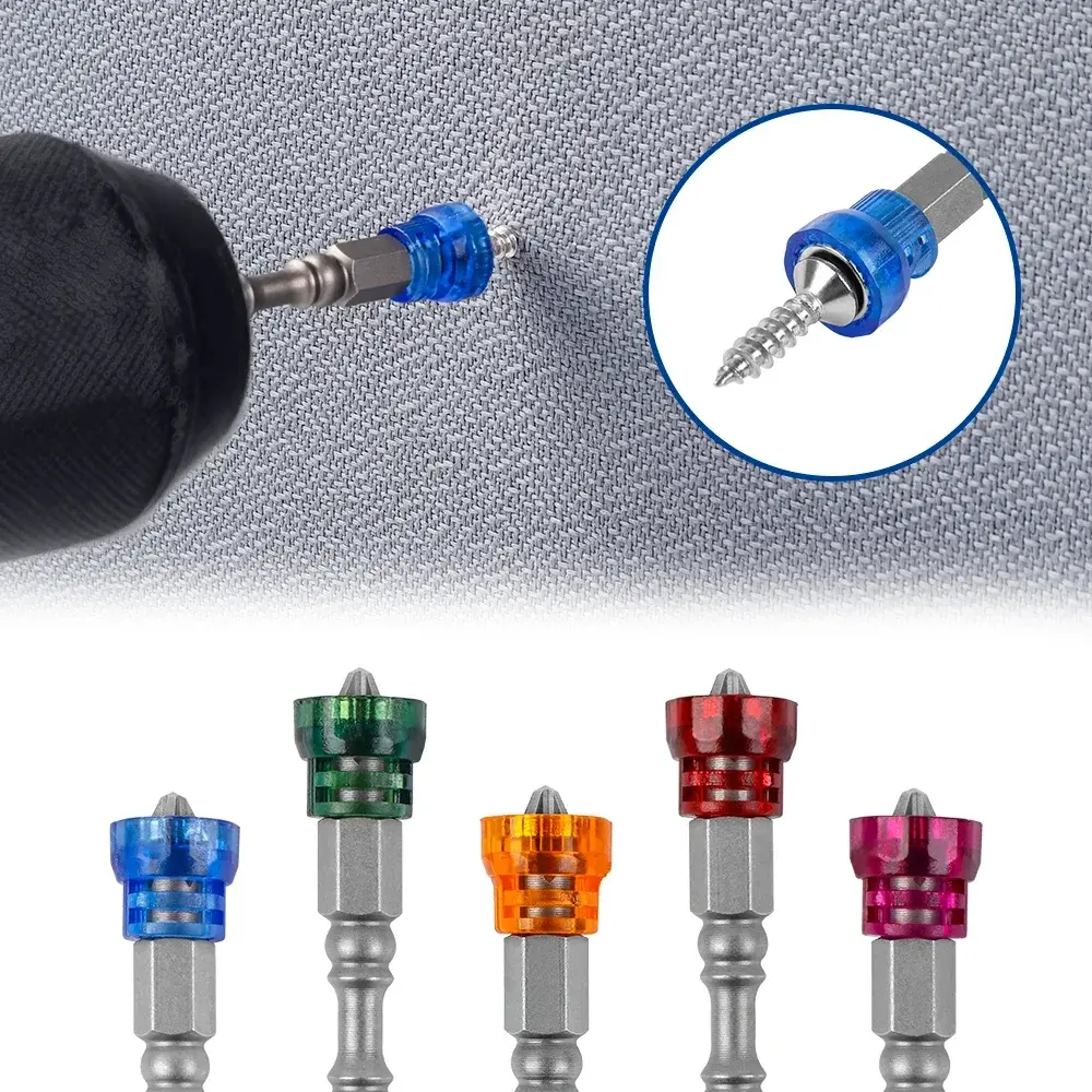 5pcs Magnetic Screwdriver Alloy Steel Single Head Cross Bit Tool For Use With Any Electric Drill Cordless Drill Hand Tool Parts