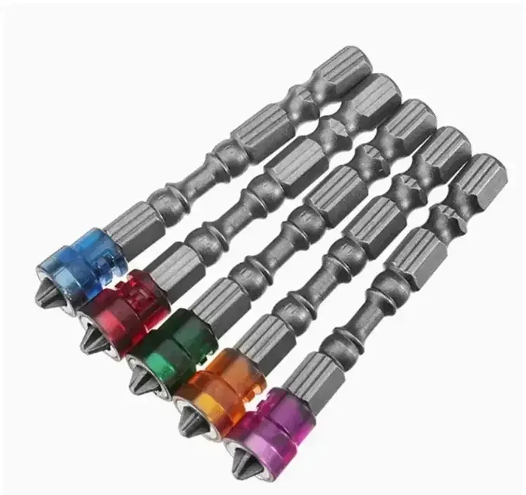 5pcs Magnetic Screwdriver Alloy Steel Single Head Cross Bit Tool For Use With Any Electric Drill Cordless Drill Hand Tool Parts