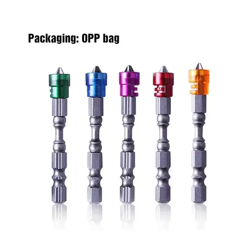 5pcs Magnetic Screwdriver Alloy Steel Single Head Cross Bit Tool For Use With Any Electric Drill Cordless Drill Hand Tool Parts