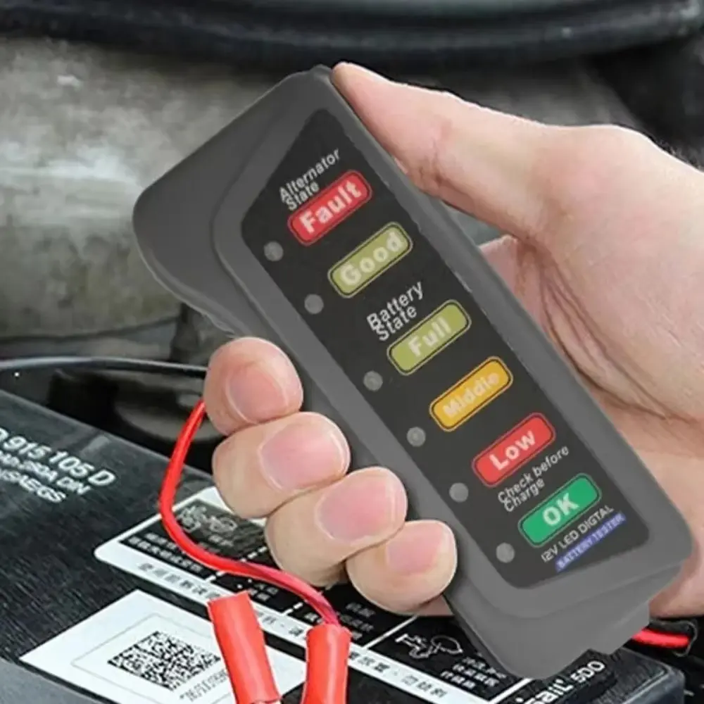 Automotive Inspection Tools Scan Car Battery Tester  Repair Code Reader Convenient for Car Battery Inspection