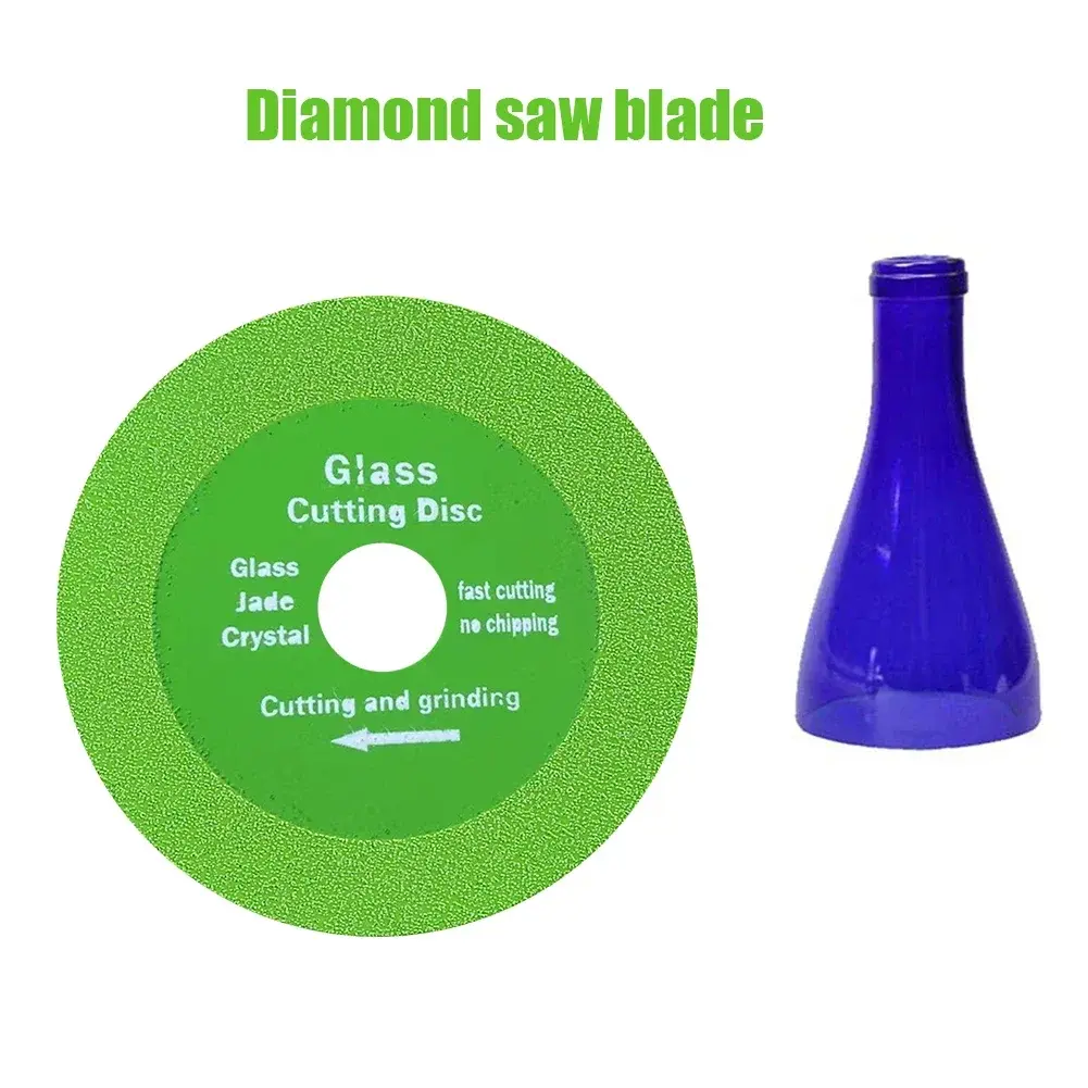 1PC 100/125mm Glass Cutting Disc Diamond Marble Saw Blade Ceramic Tile Jade Polishing Cutting Tool Sharp Brazing Bottle Grinding