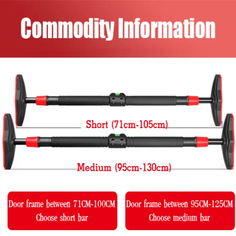 Door-mounted Pull-up Bar Indoor Children's Non-pressing Wall-mounted Pull-up Machine No Punching Single-bar Fitness Equipment