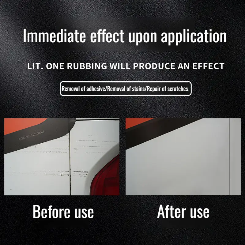 Car Scratch Repairer Powerful Cleaning Polish Stain Gel Stain Remover Car Paint Scratch Restorer