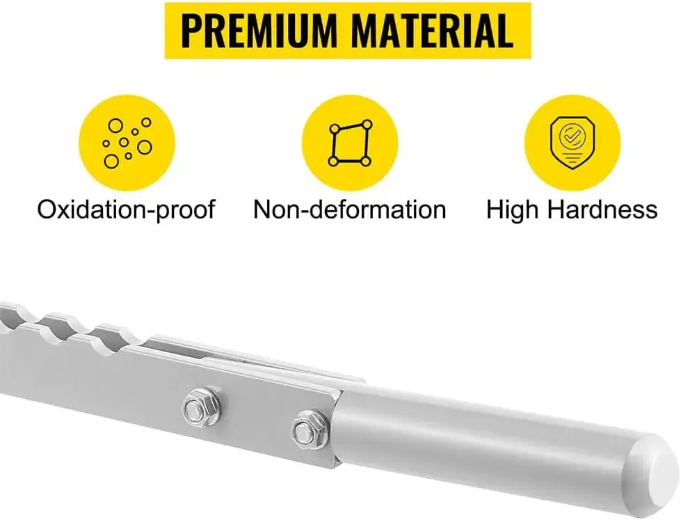 6 Claw Hook Dent Puller, Single Leg Lifter Portable Dent Pull Bar Aluminum Alloy for Car Repairing