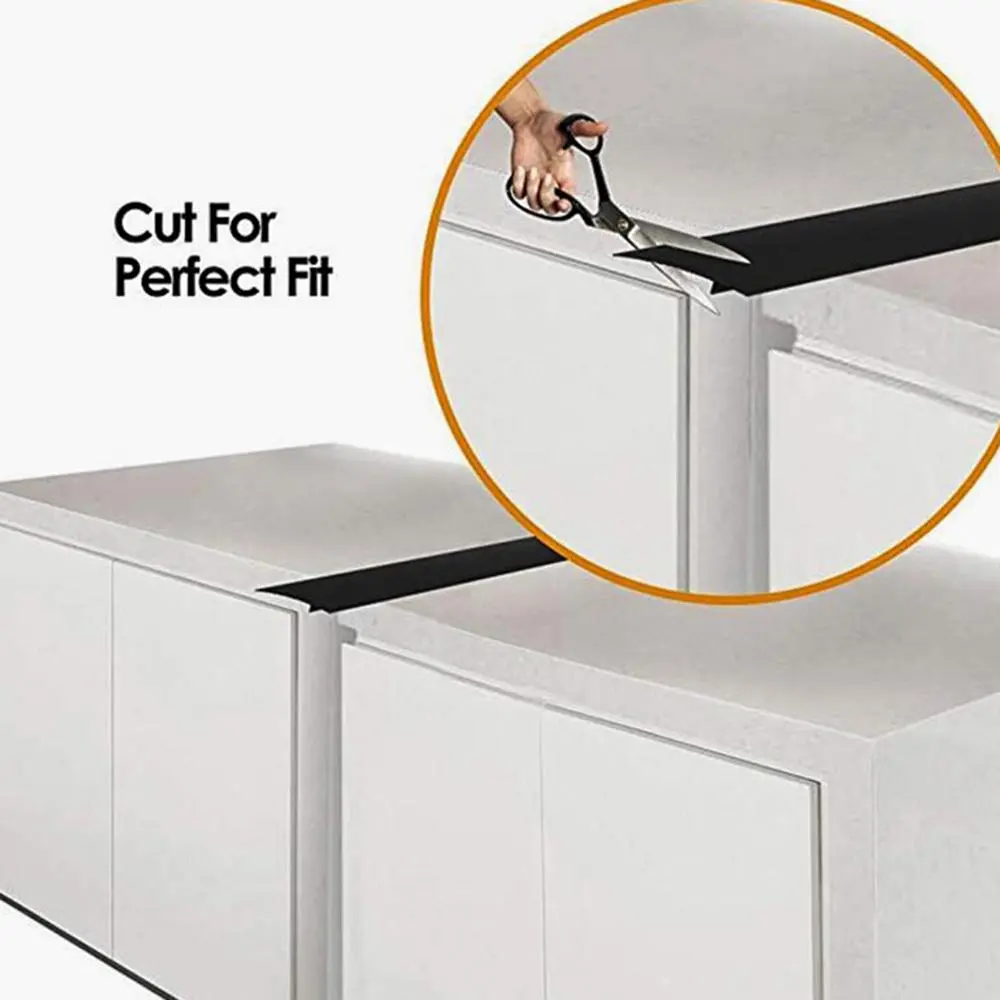 Distinctive Flexible Stove Counter Gap Cover Silicone Rubber Kitchen Oil-gas Slit Filler Heat Resistant Mat Oil Dust Water Seal