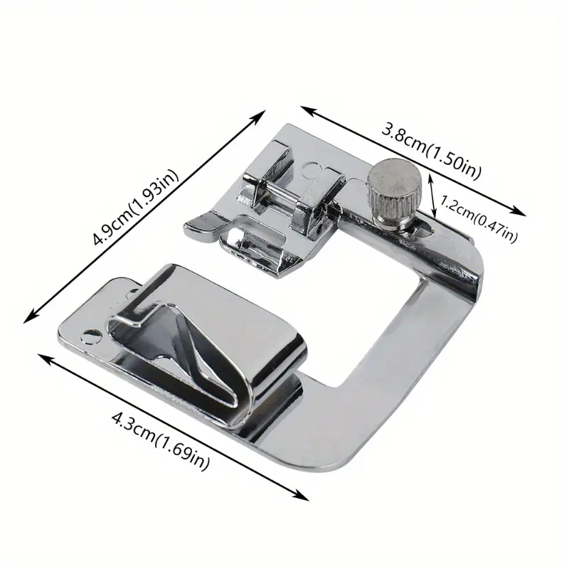 1Pc Domestic sewing machine with piping presser foot suitable for sewing machine craft household DIY sewing tool accessories