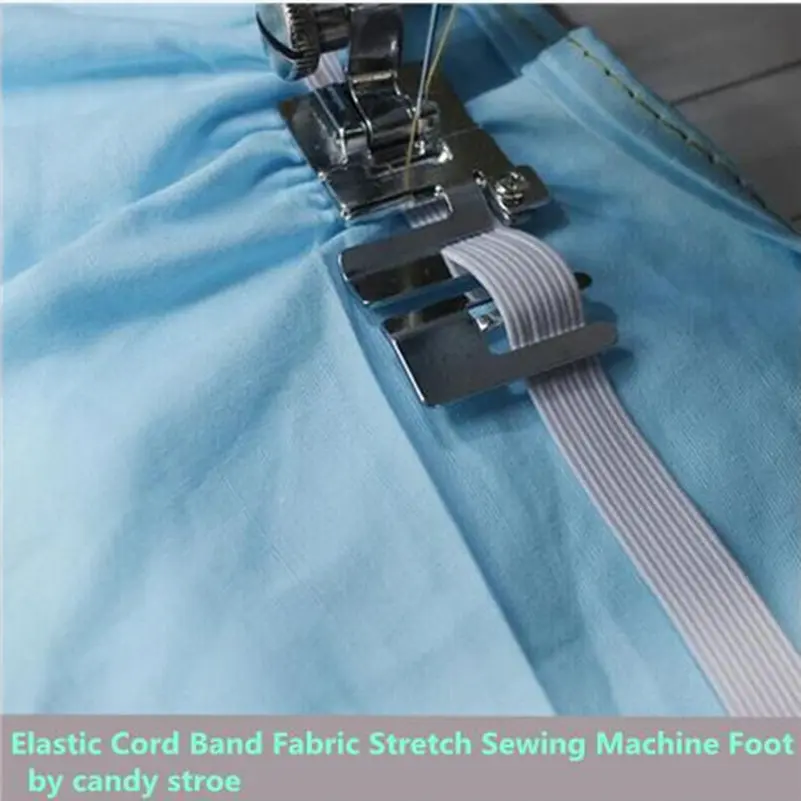 1Pc Domestic sewing machine with piping presser foot suitable for sewing machine craft household DIY sewing tool accessories