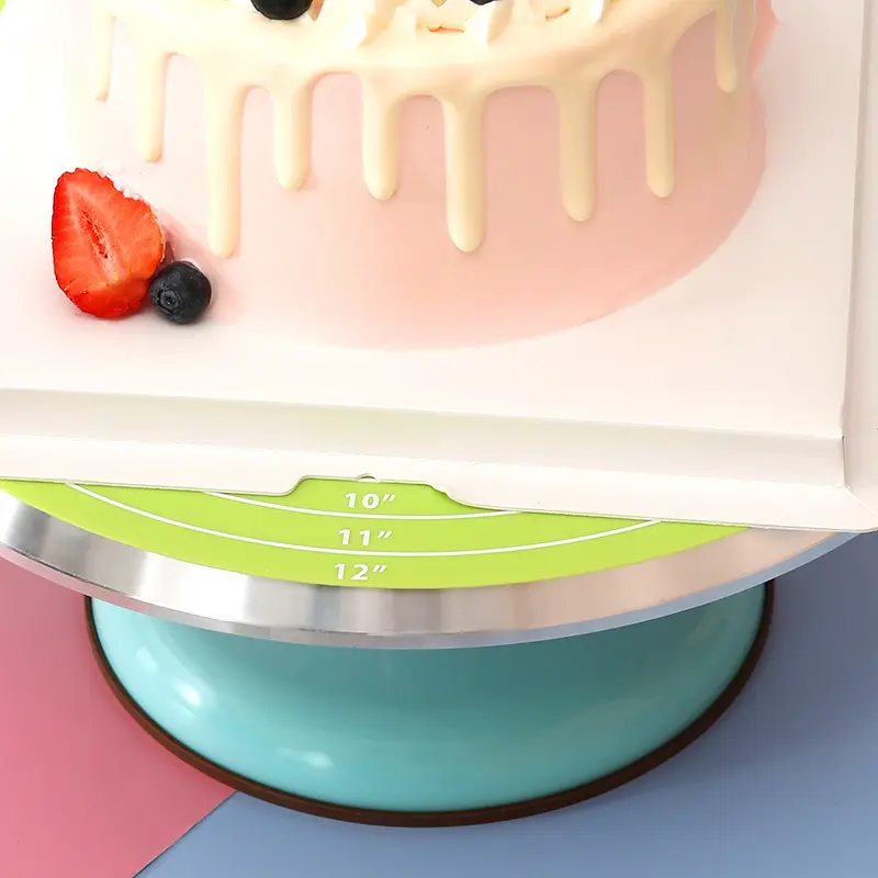 Cake Turntable Pat Silicone Baking Mat For Cake with Size Non-stick High Temperature Resistant Bake Tool Kitchen Gadget