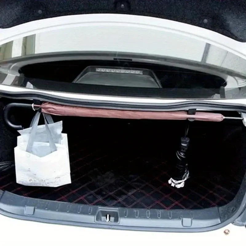 2pcs car umbrella stand car trunk hook umbrella stand plant towel hook auto parts