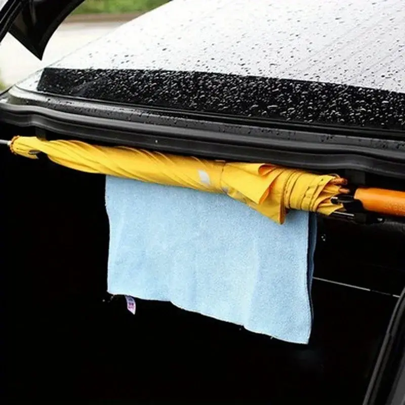 2pcs car umbrella stand car trunk hook umbrella stand plant towel hook auto parts