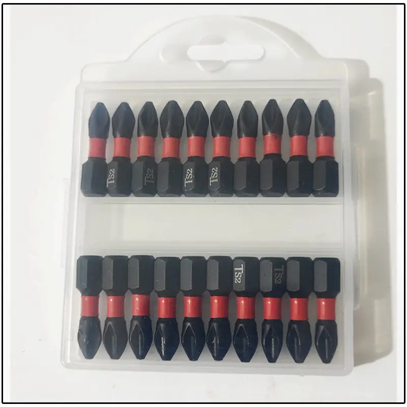 20pcs Anti-slip Cross Screwdriver Set Magnetic S2 Screwdriver Bit 25mm Hex Shank Impact Alloy Drill Bits Multifunctional Tools