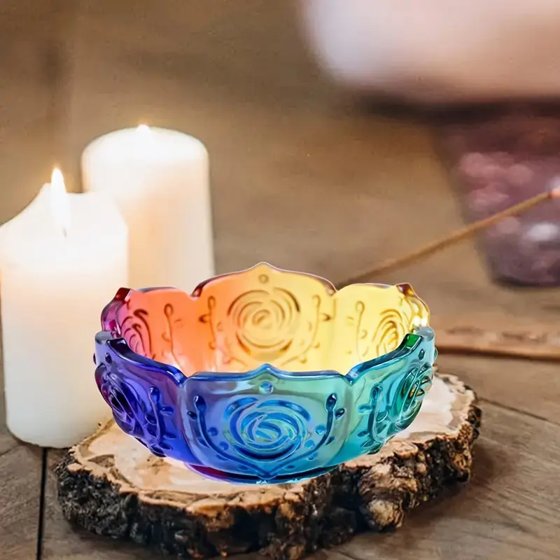 1pc Epoxy Resin Silicone Mold Lotus Bowl Mold Candle Holder Flower Pot Mold For DIY Crafts Jewelry Storage Jar Home Decoration