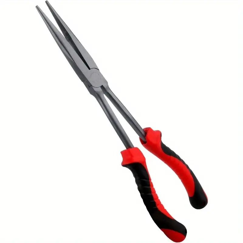 1pc High Carbon Steel Long Nose Fishing Pliers Multifunctional Ring Opener Pliers Fish Hook Remover Fishing Gear Accessories