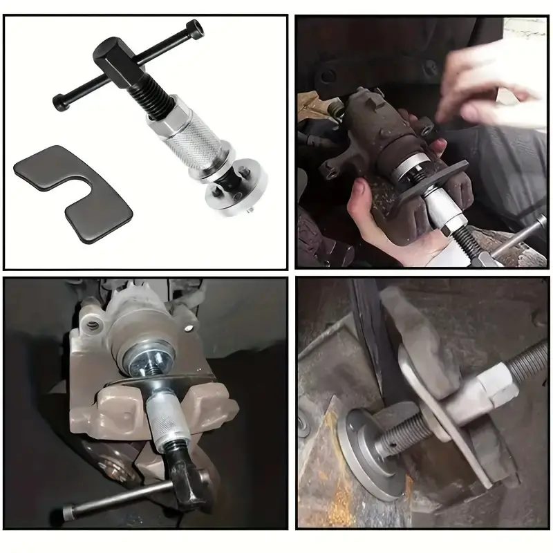 1 Set Car Disc Brake Pad Repair Kit Caliper Piston Rewind Tools Auto Repair Accessories Brake Pad Caliper Replacement Hand Tool
