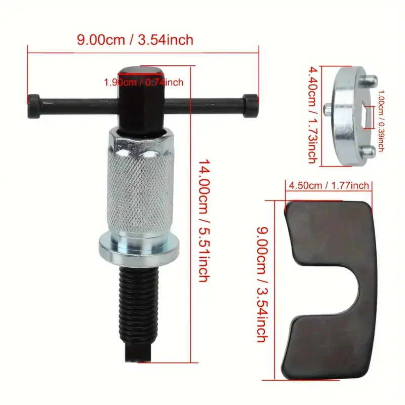1 Set Car Disc Brake Pad Repair Kit Caliper Piston Rewind Tools Auto Repair Accessories Brake Pad Caliper Replacement Hand Tool