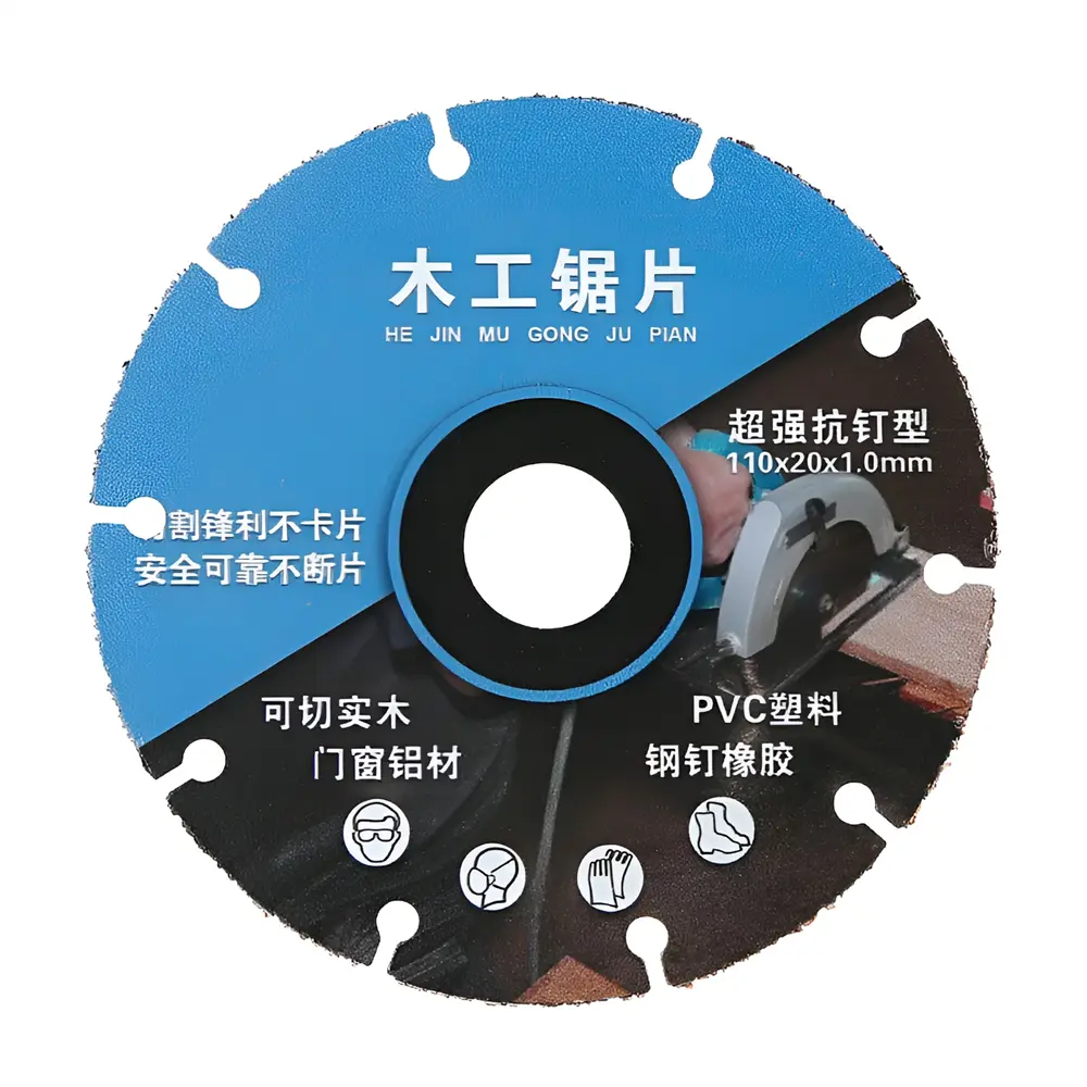Composite Multifunctional Cutting Saw Blade 105/110mm Ultra-thin Saw Blade Ceramic Tile Glass Cutting Disc for Angle Grinder