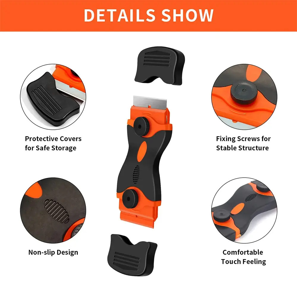 Single Double Edged Razor Blade Scraper Tool for Labels Stickers Decals Removal Auto Window Tint Vinyl Tool Application DIY Tool