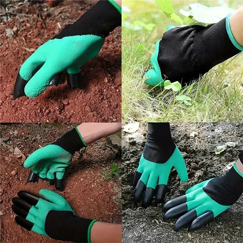 Digging Gloves, Gardening, Dipping, Labor , Claws, Vegetable Flower Planting And Grass Pull