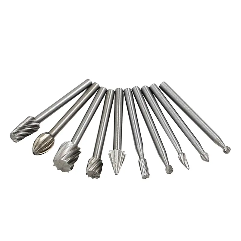 Titanium Dremel Routing Wood Rotary Milling Rotary File Cutter Woodworking Carving Carved Knife Cutter Tools  Drill Woodworking