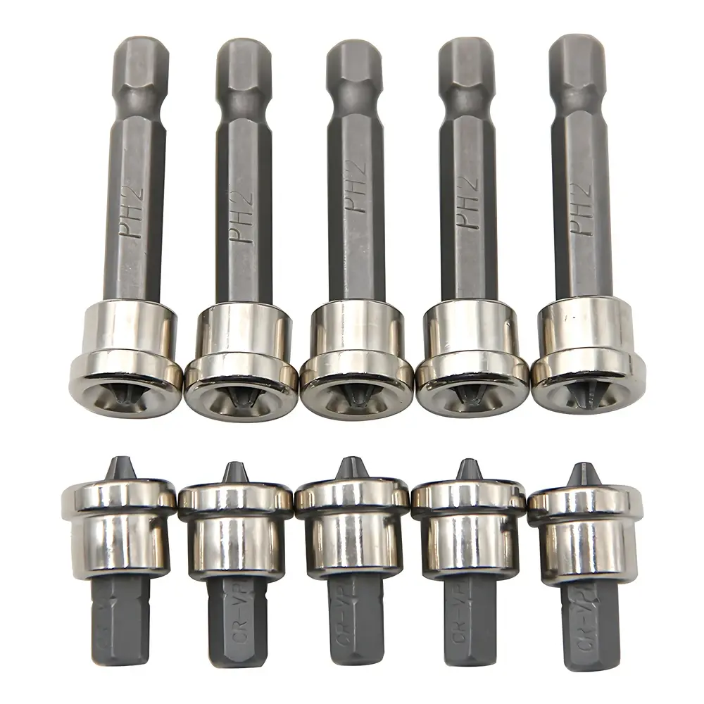 1/2/5 PCS 25mm/50mm Gypsum Board Positioning Screwdriver Bit Installation Tool For Gypsum Board Precise Screw Positioning