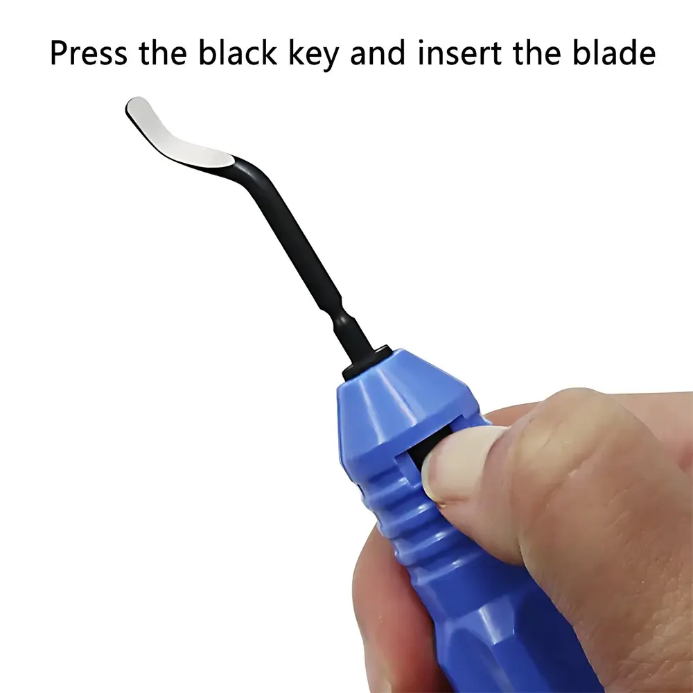 NB1100 Hand Trimming Cutter Aluminum Alloy Waste Edge Tool Deburring Scraper Handle With Blade Chamfer Trimming Removal