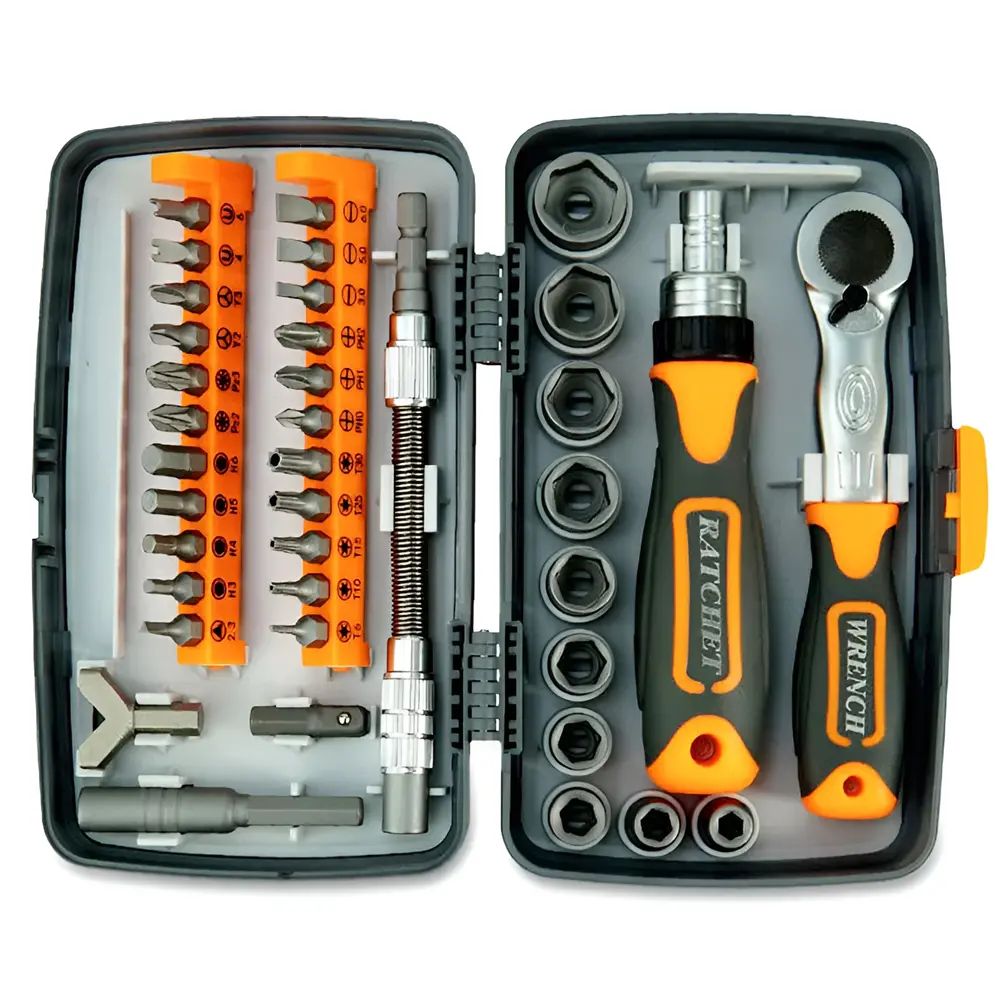 38 in 1 Ratchet Screwdriver Set Household Combination Toolbox Magnetic Screw Driver Kit Bits Multi-Purpose Screwdriver Set