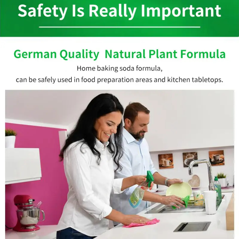 Effective Baking Soda Grease Cleaning Powder, Kitchen & Bathroom Cleaner