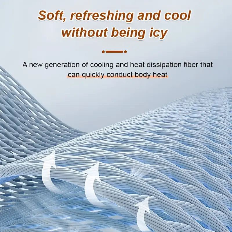 Latex Ice Silk Cool Mat Summer Mat  Machine Washable for Bed Cooling Feeling Silk Bed Pad and Pillowcase Ice Silk Bed Sheet Set
