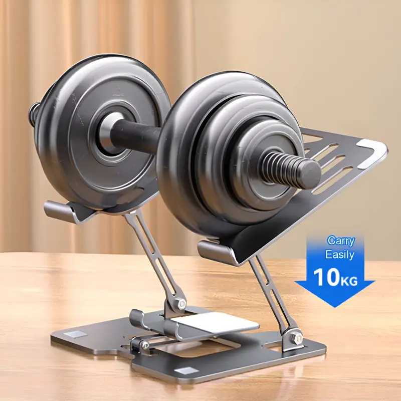 Laptop Stand Office Liftable Carbon Steel Laptop Stand Two in One Heightened Foldable Vertical Cooling Ergonomic Laptop Stand