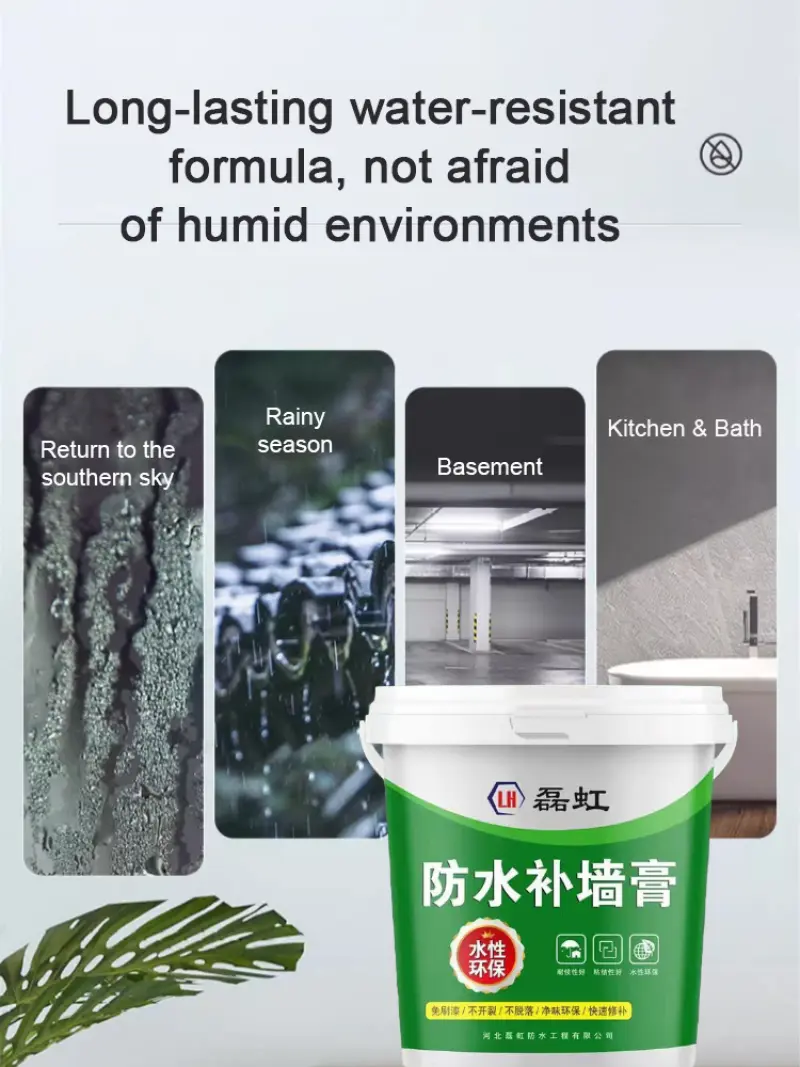 Patching Paste Waterproof Wall Repair Paste White Putty Powder Household Interior Latex Paint Wall Repair