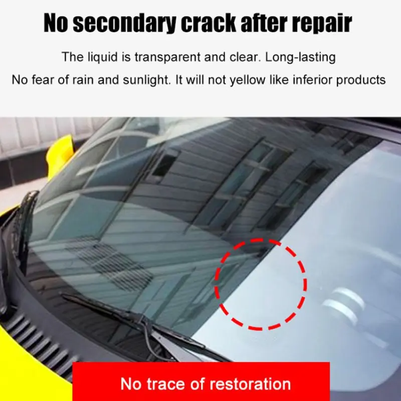 Auto Windshield Crack Repair Fluid Crack Repair Fluid Bonding Fluid