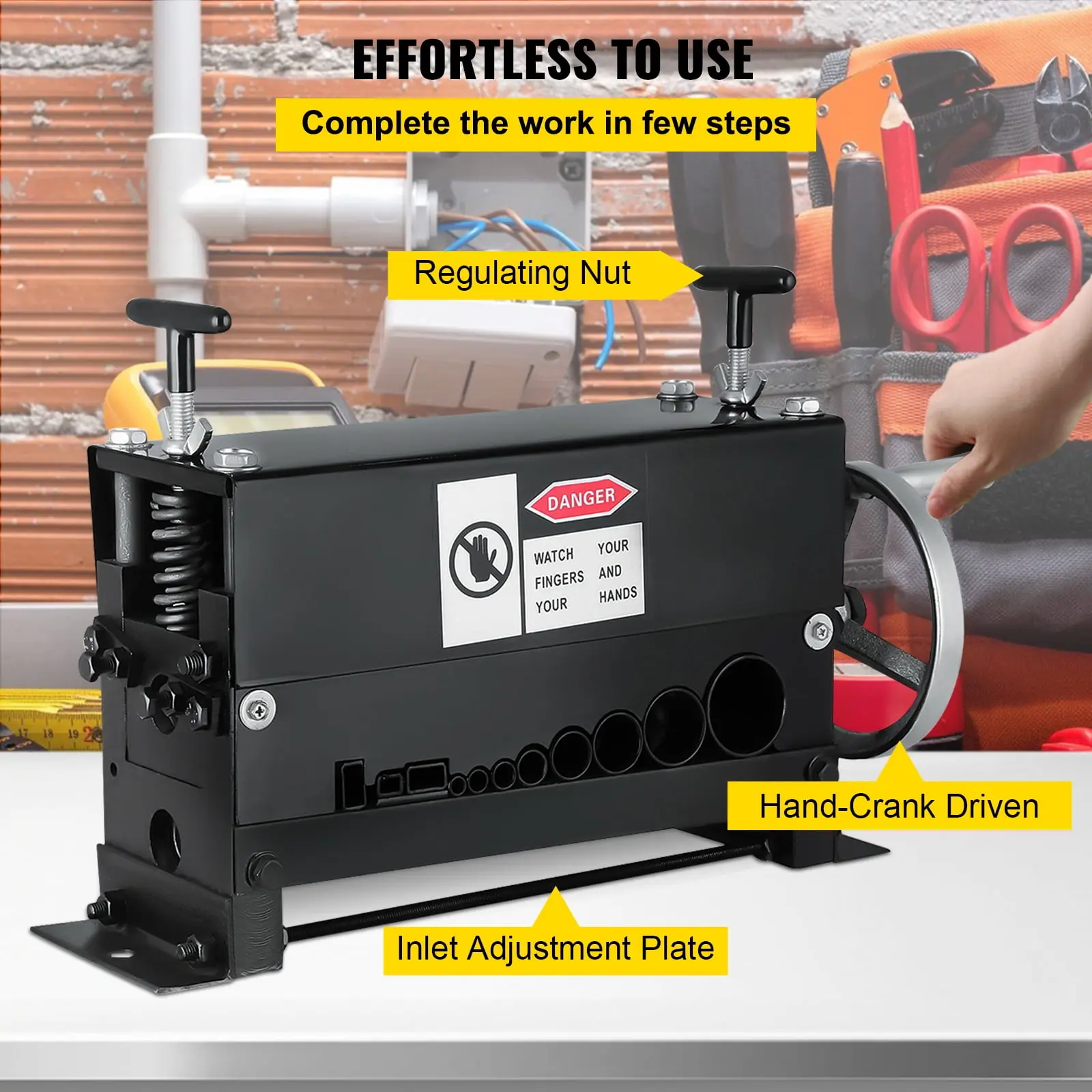 Cable Wire Stripping Machine 1.5mm-20mm Wire Stripping Machine 10 Channels