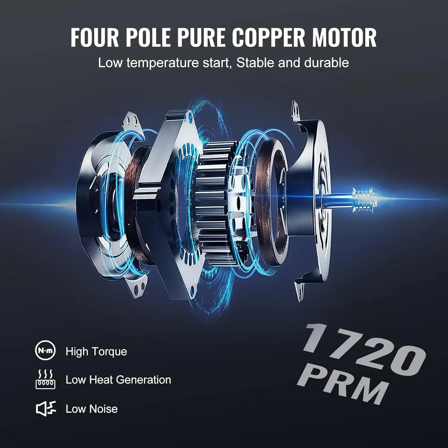 4 CFM Vacuum Pump and Gauge, 1-Stage Rotary Vane Air Vacuum Pump for HVAC/AUTO, AC Refrigerant Manifold Gauge Set