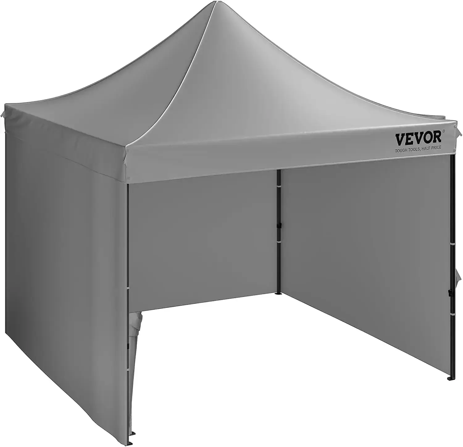 10x10 FT Pop up Canopy with Removable Sidewalls, Instant Canopies Portable Gazebo & Wheeled Bag, UV Resistant Waterproof