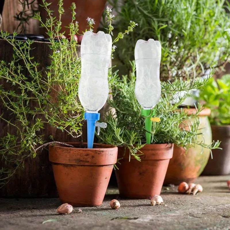 Automatic Drip Self Watering Spike for Flower Plants Greenhouse Garden Adjustable Auto Water Dripper Device Gaedening Tools