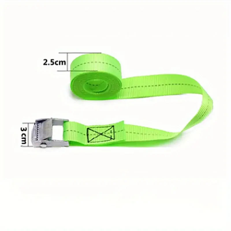 Strong Buckle Tie Down Belt cargo straps for Car motorcycle bike With Metal Buckle Tow for Luggage Bag Rope Ratchet Belt
